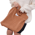 Corduroy Canvas Tote Handbag