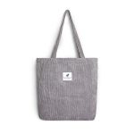 Corduroy Canvas Tote Handbag